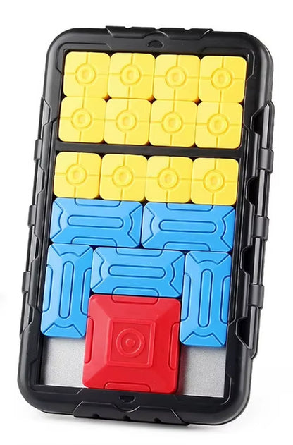 Cartoon Animal Slide Puzzle Games Kids Brain Teaser Puzzles Travel Toys Educational Smart Logic Board Game for Children Ages 2-6