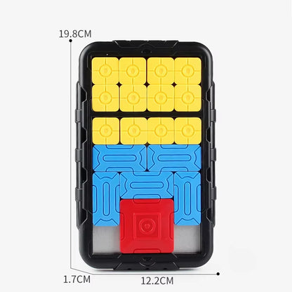 Cartoon Animal Slide Puzzle Games Kids Brain Teaser Puzzles Travel Toys Educational Smart Logic Board Game for Children Ages 2-6