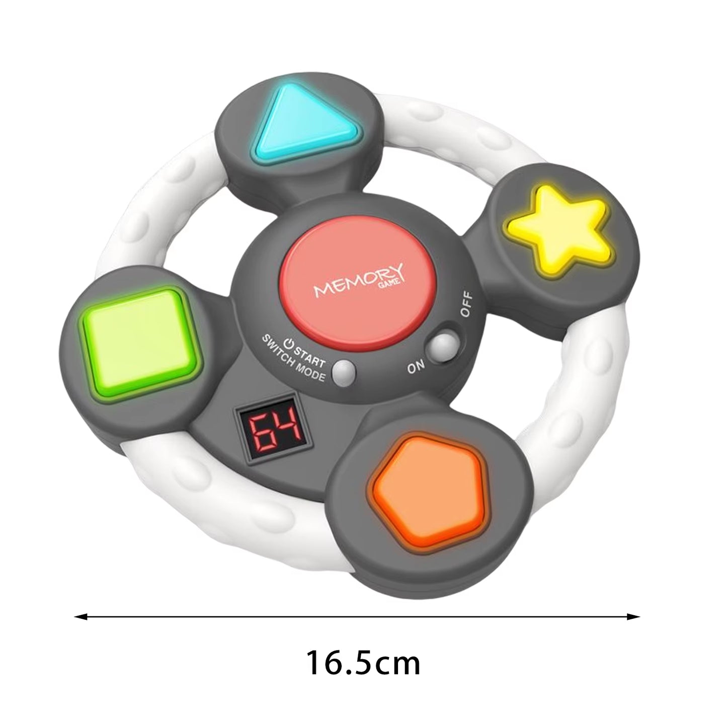Electronic Slide Brain Games Brain Teaser Handheld Games Console Learning Puzzles Toys for Kids Intelligence IQ Training